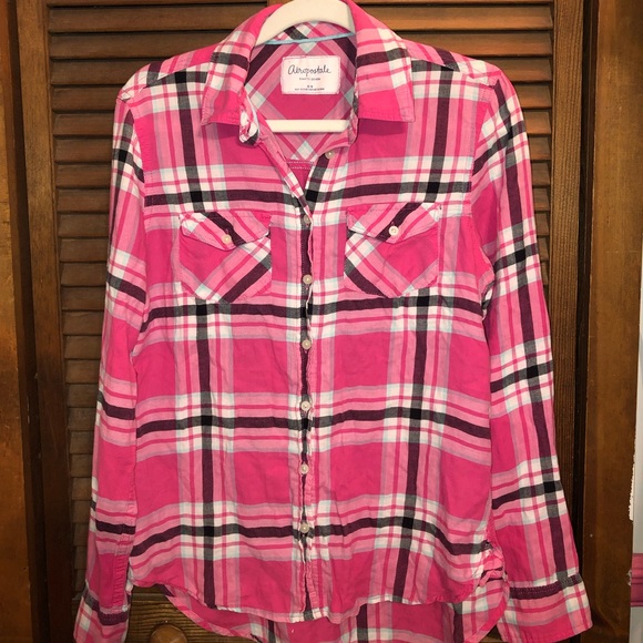 Aeropostale Tops - Plaid Shirt